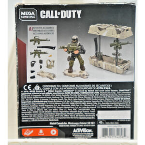 NEW Mega Construx Call of Duty DESERT TACTICS WEAPON CRATE GDG50 COD 45 pcs 2018